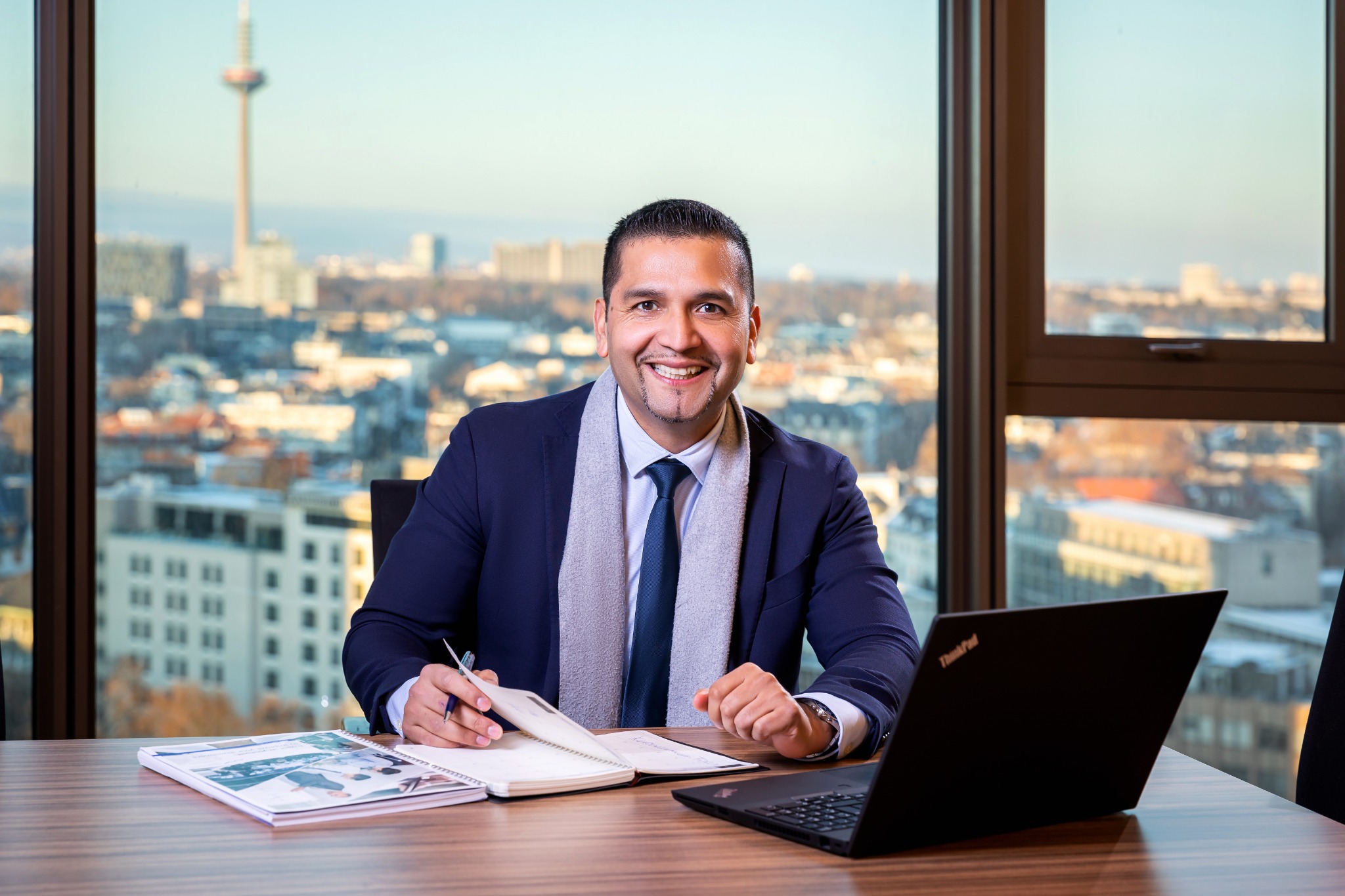 Malco Lara Del Pozo, Gründer von M-LDP, in Frankfurt am Main